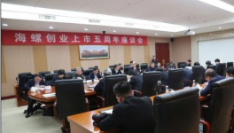 海螺創(chuàng)業(yè)召開上市五周年座談紀(jì)念會