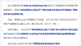 河南省兩條水泥熟料生產(chǎn)線不再具備恢復(fù)生產(chǎn)條件！