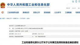福建省35家企業(yè)躋身第五批國家級綠色工廠！
