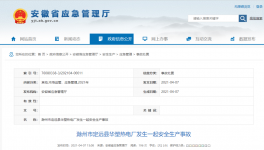 6人死亡！龍凈環(huán)保安徽工廠閃爆！