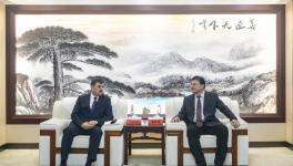 擴(kuò)大投資項(xiàng)目！華新總裁李葉青會見塔吉克斯坦駐華大使！