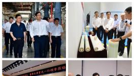 中建材董事長(zhǎng)周育先赴中材國(guó)際、宜興新能源等企業(yè)調(diào)研！