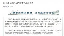 這兩家水泥企業(yè)將被列入嚴(yán)重違法名單！
