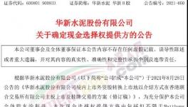 大事！海螺“出手”華新！