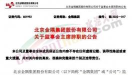 最新！金隅集團高層人事變動！