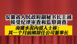 立案！海螺、華新、華潤等多位高管被查！