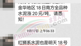 23個省水泥價格下跌！修復(fù)上漲來了！